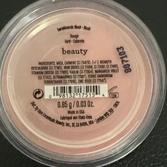 bareMinerals Rosy Glow Loose Blush - color: Beauty - Picture 2 of 2